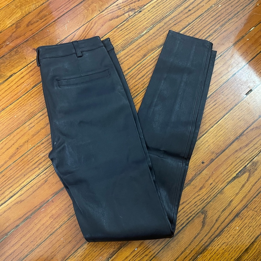 Carmar Black Leather Pants